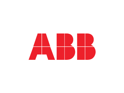 ABB White Lockup Logo Suppliers