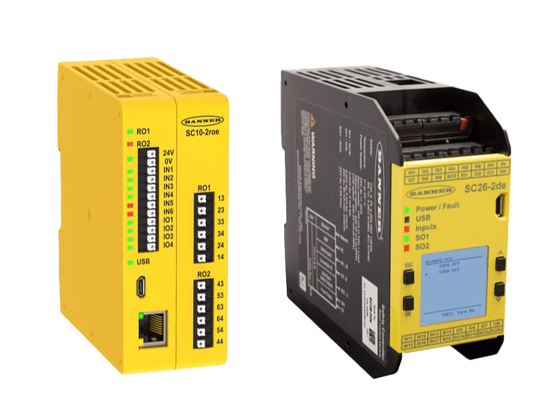 Banner-Safety-Controllers Palletizing